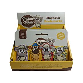 Lot de Marques-page Magnétiques - Shaun le Mouton Kawaii