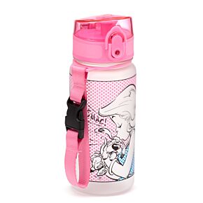 Gourde Enfant 350ml en Plastique Renforcé avec Couvercle à Bouton-poussoir - Astérix Falbala Gourde Enfant 350ml en Plastique Renforcé avec Couvercle à Bouton-poussoir - Astérix Falbala