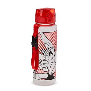 Gourde 600ml en Plastique Renforcé avec Couvercle à Bouton-poussoir - Astérix et Obélix Gourde 600ml en Plastique Renforcé avec Couvercle à Bouton-poussoir - Astérix et Obélix