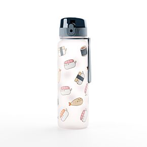 Gourde 600ml en Plastique Renforcé avec Bouton-poussoir - Pusheen le Chat Sushi Club 
