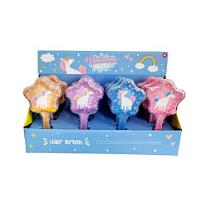 Brosse à Cheveux Etoile à paillettes Licorne - Unicorn Magic