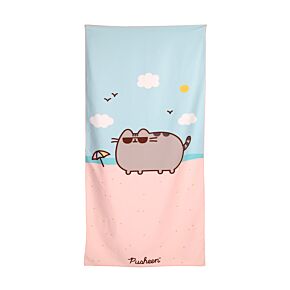 Serviette de Plage en Microfibre - Pusheen le Chat 
