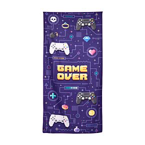 Serviette de Plage en Microfibre - Game Over Serviette de Plage en Microfibre - Game Over