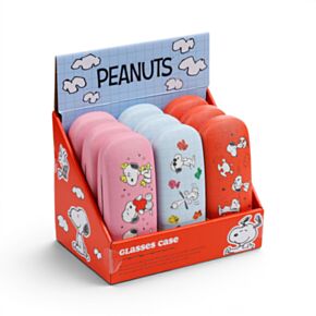 Boîtier à Lunettes-  Peanuts Snoopy & Woodstock