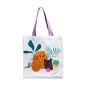 Tote bag réutilisable - Beans & Co Chats 