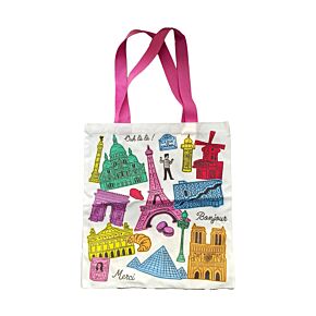 Tote bag réutilisable - Je t'aime Paris 