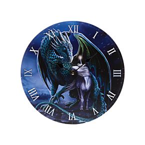 Horloge Lisa Parker - Dragon protecteur et Licorne Horloge Lisa Parker - Dragon protecteur et Licorne