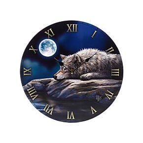 Horloge Lisa Parker - Loup pensif Horloge Lisa Parker - Loup pensif