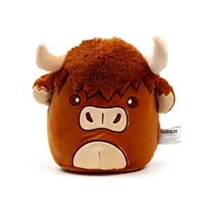 Peluche Squidglys - Highland Coo Cow 