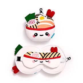 Relaxeazzz Foodiemals Nori Le Bol de Ramen Coussin de voyage 2 en 1