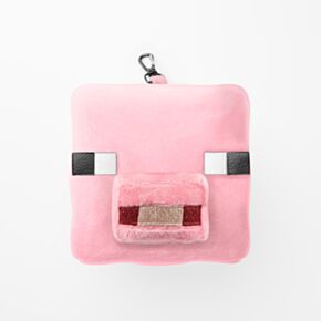 Relaxeazzz Cochon Coussin de voyage 2 en 1 - Minecraft  