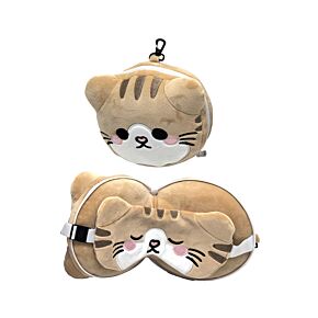 Relaxeazzz Chat Scottish Fold Coussin de voyage 2 en 1 Relaxeazzz Relaxeazzz Chat Scottish Fold Coussin de voyage 2 en 1 Relaxeazzz