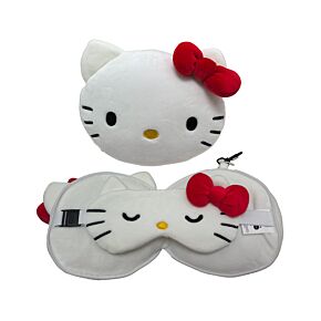 Relaxeazzz Hello Kitty Coussin de voyage 2 en 1 