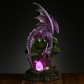 Figurine LED Dark Legends - Mère des Dragons & Arbre de la Vie