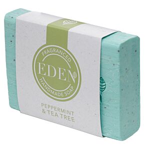 Pain de Savon Fait Main Eden - Menthe Poivrée & Arbre à Thé