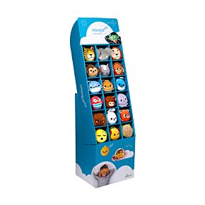 Présentoir Display 18 Compartiments pour Coussins de Voyage Relaxeazzz 