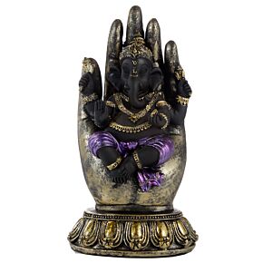Figurine Ganesh - Assis sur Main Figurine Ganesh - Assis sur Main
