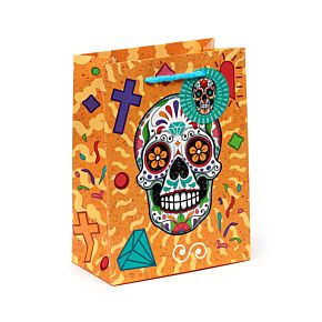 Sac Cadeau - Day of the Dead  Jour des Morts ( Moyen ) 