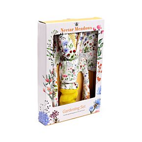 Set de Jardinage 3 outils Pelle, Griffe et Gants - Nectar Meadows 