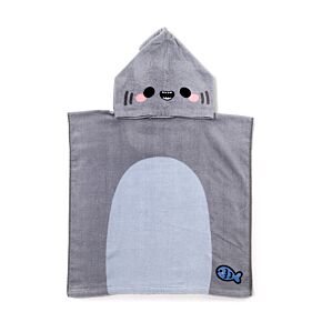 Serviette à capuche pour enfant - Adoramals Archie le Requin Serviette à capuche pour enfant - Adoramals Archie le Requin