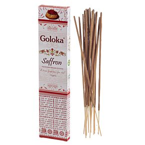 Bâtons d'Encens Goloka Premium - Safran
