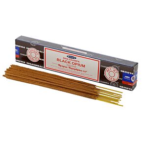 Bâtons d'Encens Nag Champa Satya - Opium Noir 01347