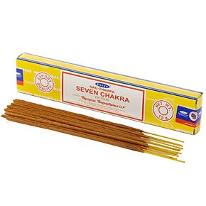 Bâtons d'Encens Nag Champa Satya VFM - Les Sept Chakras 01412