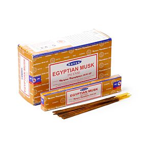 Bâtons d'Encens Nag Champa Satya VFM - Musc Egyptien 01420