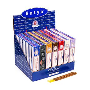 Bâtons d'Encens mélangés Satya Nag Champa 