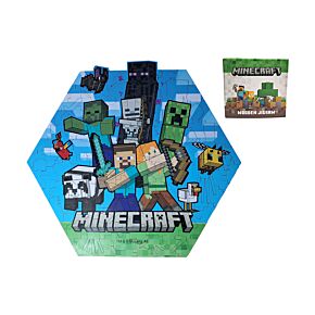 Puzzle en bois 130 pièces - Minecraft Creeper Puzzle en bois 130 pièces - Minecraft Creeper
