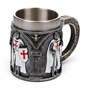 Chope Decorative Chevalier avec Epéé & Bouclier