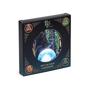 Lot de 4 Dessous de Verre - Lisa Parker Chats Magiques