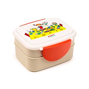 Boite Repas Bento Compartimentée avec couverts - Pippi Longstocking Fifi Brindacier