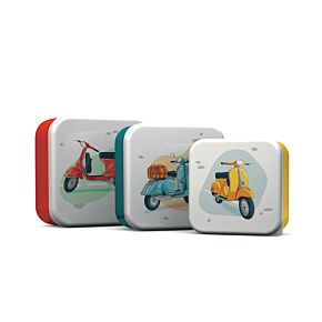 Lot de 3 Boîtes Repas M/L/XL - Scooter
