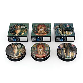 Baume à Lèvres dans Boîte en Etain - Lisa Parker Chats Magiques Baume à Lèvres dans Boîte en Etain - Lisa Parker Chats Magiques