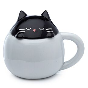Mug avec Couvercle Feline Fine - Chat