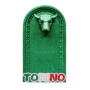 Aimant Souvenir 3D - Turin Fontaine Turet