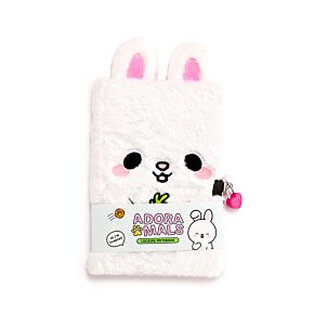 Bloc-notes Peluché avec Cadenas & Clé - Adoramals Frances le Lapin Bloc-notes Peluché avec Cadenas & Clé - Adoramals Frances le Lapin