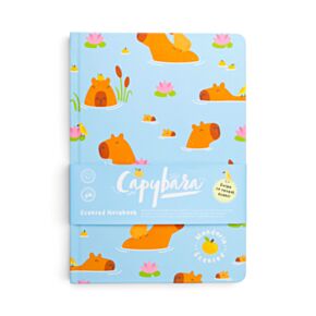 Bloc-notes A5 parfumé en papier recyclé - Capybara 