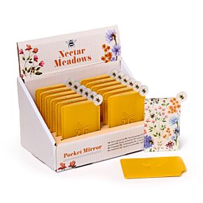 Miroir de Poche dans son étui -Nectar Meadows Abeille Miroir de Poche dans son étui -Nectar Meadows Abeille