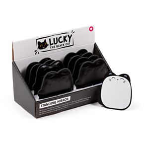 Miroir de Poche - Lucky le Chat Noir
