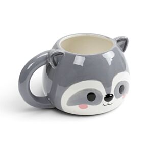 Mug en Céramique Adoramals - Tête de Raton Laveur