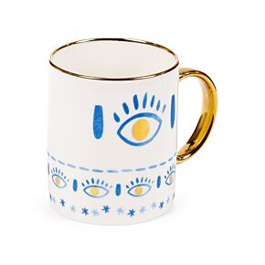 Mug en porcelaine - Œil Protecteur