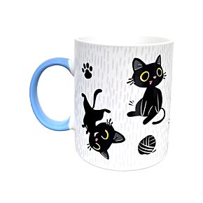 Mug en Porcelaine - Lucky le Chat Noir