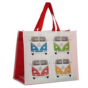 Sac de Courses Volkswagen - Van Bus Combi VW T1 Rouge Sac de Courses Volkswagen - Van Bus Combi VW T1 Rouge