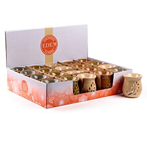 Brûleur à huile en céramique - Feuilles