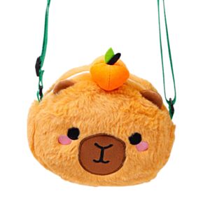 Sac Peluché à bandoulière - Duke le Capybara Adoramals 
