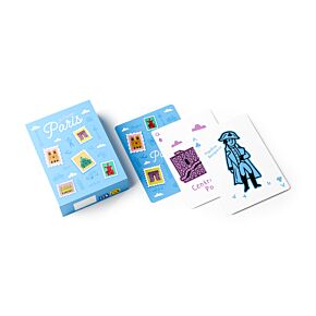 Jeu de Cartes Traditionnel - Je t'aime Paris