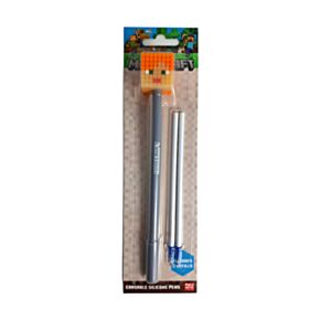 Stylo effaçable avec Embout silicone - Minecraft Alex