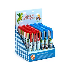 Stylo Multi-couleur (6 Couleurs) - Knights & Dragons Chevaliers & Dragons Stylo Multi-couleur (6 Couleurs) - Knights & Dragons Chevaliers & Dragons